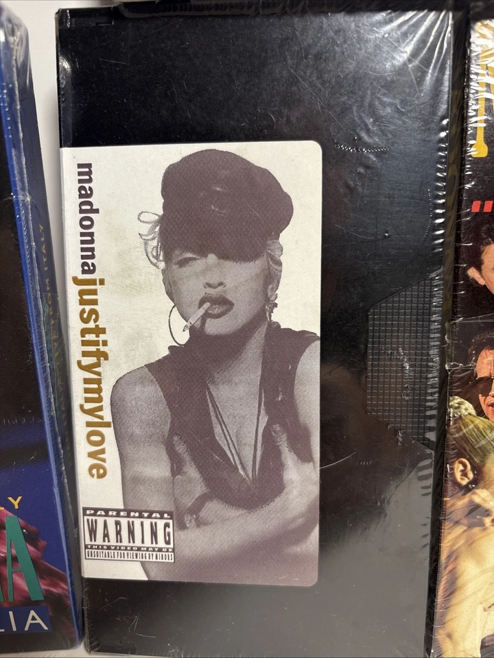 4 Madonna VHS Lot Music & Documentary Videos Pop Icon Sealed Vintage Collectible - Image 3 of 4