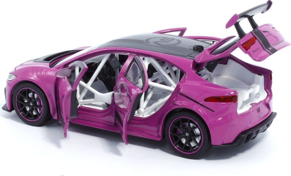 Jaguar I-PACE e-TROPHY - PURPLE 1/32 Scale, Working Lights, Engine Sound, Model