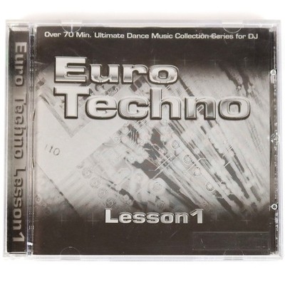 Euro Techno Lesson 1 Dance Compilation Album Promo CD Korea 1999