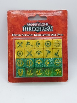 Warhammer 40k  Underworlds Direchasm Grand Alliance Destruction Dice Pack Würfel
