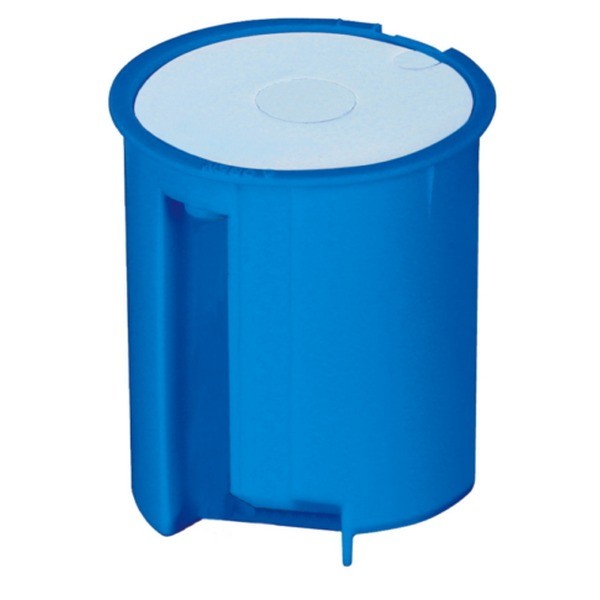 Blue 32 mm installation box for PT 1x FI38 44 mm ceiling light