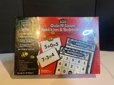 Math Bingo ADDITION  SUBTRACTION Grades 1-4 LEARNING HORIZONS Quiz-N-Learn TEST