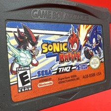 Sonic Battle (Nintendo Game Boy Advance, GBA) solo cartucho/auténtico/probado 🔥
