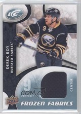 2009-10 Upper Deck Ice Frozen Fabrics Derek Roy #FR-DR 2g5