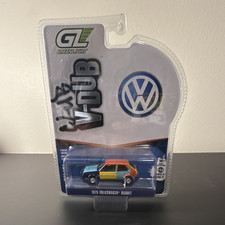 GreenLight Club V-Dub 1:64 1975 Volkswagen Rabbit Diecast Multicolor LE