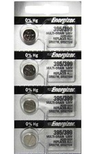 4 PCS 395 Energizer SR927W Watch battery 395/399 SR927SW