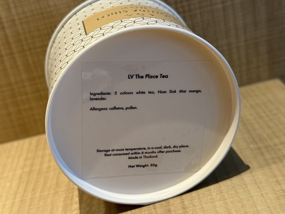 Louis Vuitton Le Cafe Bangkok LV The Place Tea Brand New Fresh