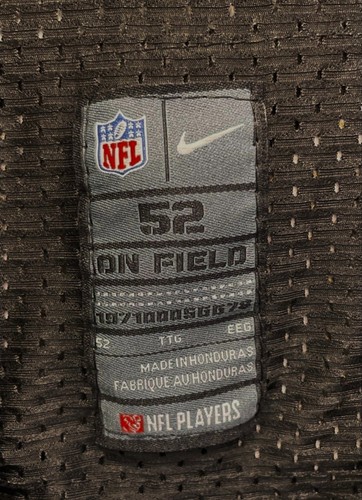 Pittsburgh Steelers Antonio Brown #84 Nike NFL Jersey XXL Black Authentic - Picture 5 of 7