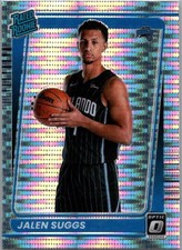 2021-22 Donruss Optic Target Exclusive SP Silver Pulsar Prizm Jalen Suggs RC