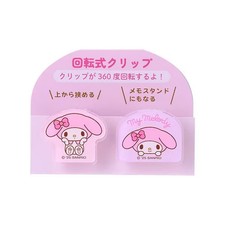 Sanrio Characters My Melody Rotating Clip Set Of 2 Kawaii New From Japan