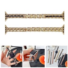 Metal Slim Adjustable Strap Band For Apple Watch Series 10 9 8 7 6 5 4 Ultra SE