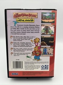 Berenstain Bears' Camping Adventure (Sega Genesis, 1993) CIB Complete
