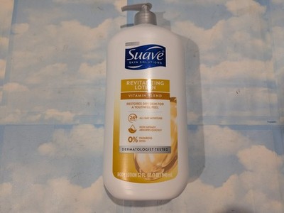 LOT (1) SUAVE SKIN SOLUTIONS VITAMIN BLEND REVITALIZING BODY LOTION 32 FL OZ