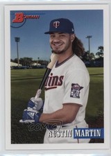 2021 Bowman Heritage Prospects Image Swap Variation Austin Martin #134 3u0