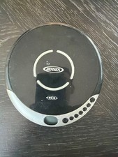 Jensen CD-60C Portable CD Player TESTED With Digital LCD Display  Buttons Black
