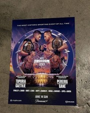 UFC Freedom 250 June 14 White House  Fight Event Poster