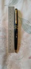 waterman Expert Black Plastic & Metal Ball Point Pen France Made 