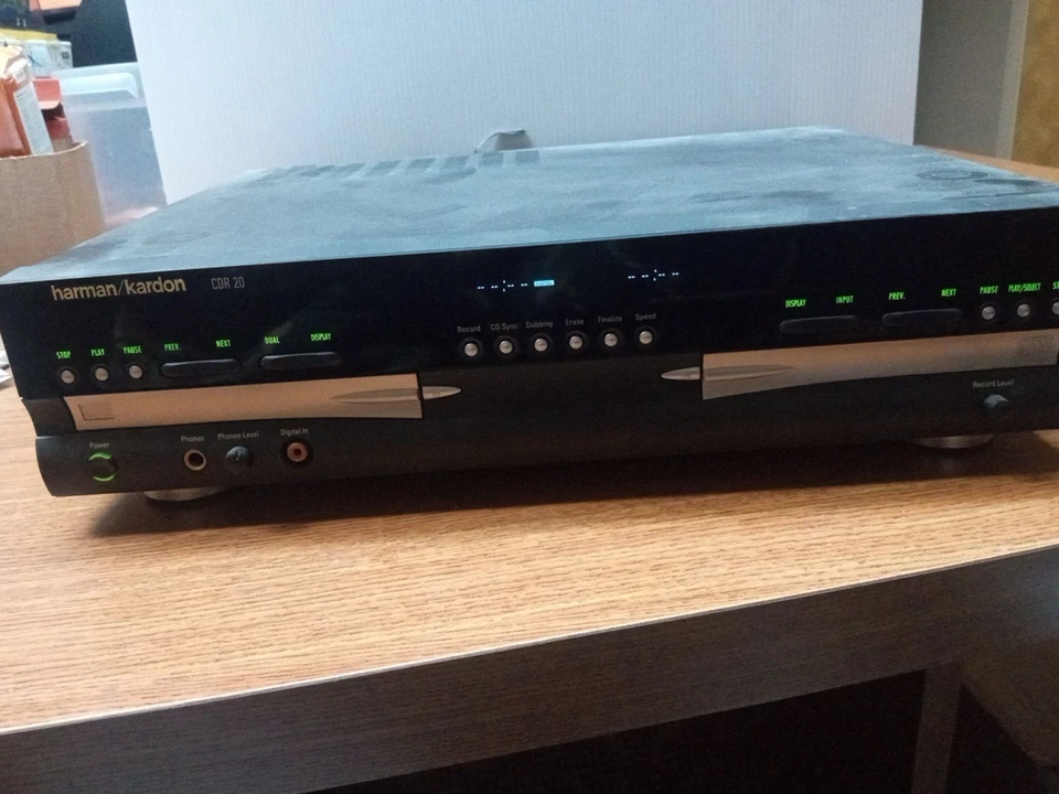 Harman Kardon CDR20 Dual CD Player Recorder No Remote Tested - Image 2 of 4