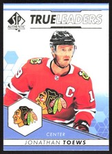 25I 2022-23 SP Authentic #TL-22 Jonathan Toews True Leaders Blue