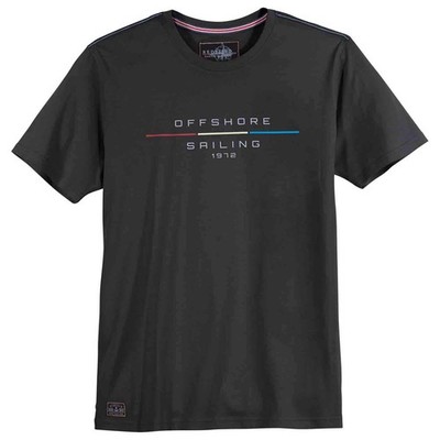 T-Shirt mit Druck kurzarm in Übergröße von Redfield RF 12413014