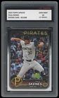 Paul Skenes 2024 Topps Update Rookie Card US288 Pittsburgh Pirates 1st Graded 10