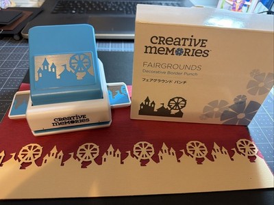 Creative Memories FAIRGROUNDS Decorative Border Punch - New In Box!