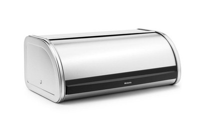 Brabantia Brötchenaufsatz Brotkasten - Matt Steel, 348921 Large, Stahl 