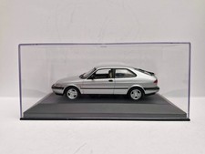 RARE Minichamps SAAB 900 Turbo 16S Coupe 1995 Dealer Edition 1:43 MIB missing pa