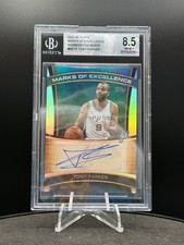 2025-26 Topps Basketball Tony Parker #ME-TP Marks of Excellence RAINBOW Auto