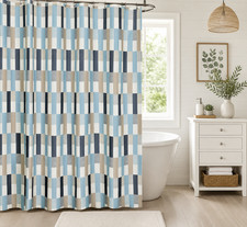 1PC NEW BATHROOM BATH FABRIC Print SHOWER CURTAIN 72" X 72"