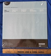 2008 New Unopened Creative Memories 12" x 12" Page Protectors 15 Sheets USA