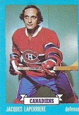 1973-74 Topps Hockey Card Number 137 Jacques Laperriere Montreal Canadiens #137