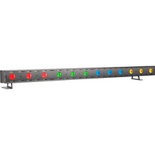 Venue Tetra Bar RGBA Linear Strip Wash Light w/Four Color Zones Blk Refurbished