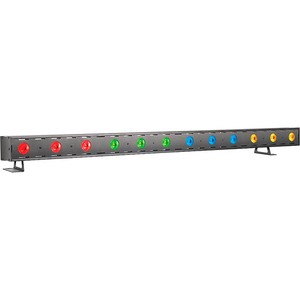 Venue Tetra Bar RGBA Linear Strip Wash Light w/Four Color Zones Blk Refurbished