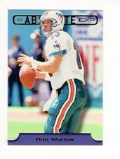 1999 Playoff Absolute EXP Dan Marino (HOF) #124 Miami Dolphins Free Shipping