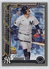 2025 Topps Holiday Holiday Silver Glitter Austin Wells #H56 1o91