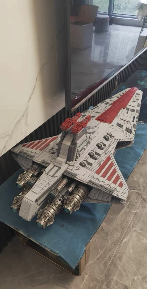 Star Wars Venator Class Republic Attack Cruiser Lego Mock 75367 Alta Calidad Foto 2 de 4