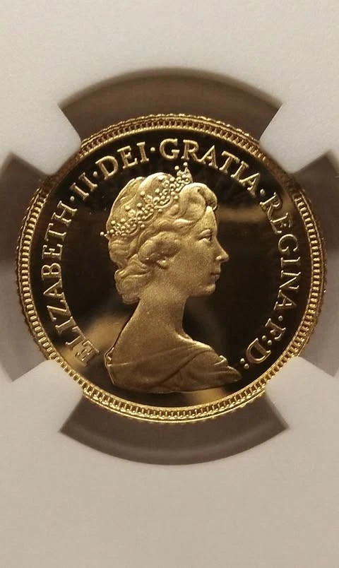 1980 Gold Proof Half Sovereign, NGC PF70 Ultra Cameo - Image 2 of 4