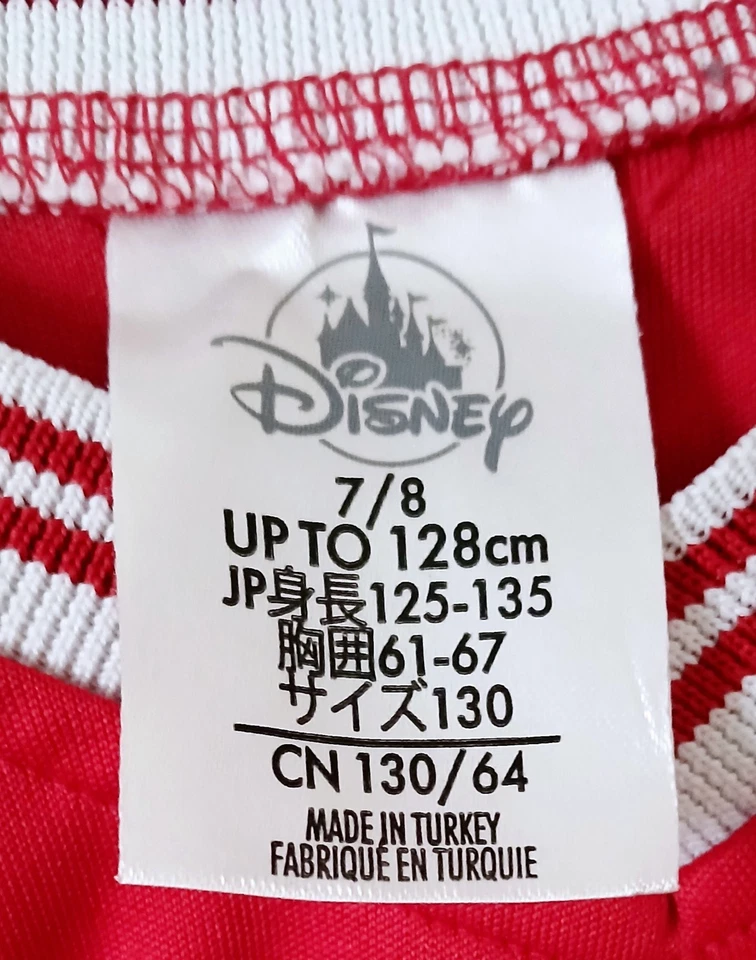 Костюм черлидинга Disney для детей от 7 до 8 лет красный наряд для девочек - Изображение 3 из 4