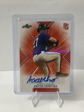 2021 Leaf Perfect Game Ashton Crowther Auto 1/1!