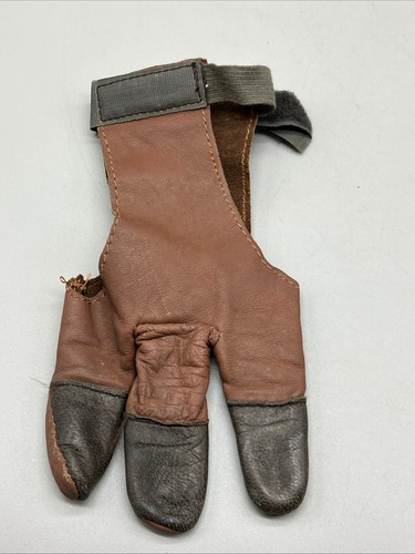 Vintage Leather Archery Glove