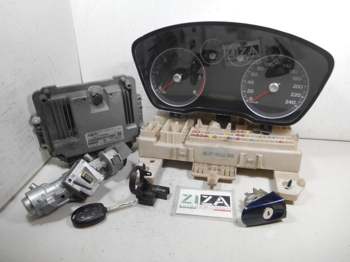 Kit chiave ECU FORD FOCUS II 1.6 TDCI 90cv HHDA 2006 4M51-12A650-YE 028101...