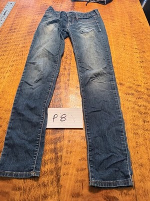 Bullhead Jeans Women s Size 0 Straight Leg Denim Back To School P8
