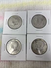 Kennedy Half Dollar Silver Coins 1966 1967 1968 D 1969 D Circulated Lot 50C X4