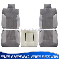 1994-1997 For Dodge Ram 2500 Front Bottom Top Cloth Seat Cover Foam Cushion