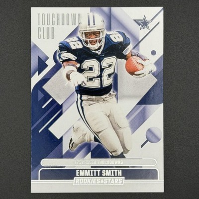 2025 Panini Rookies & Stars Touchdown Club Emmitt Smith #1 Dallas Cowboys 2*154