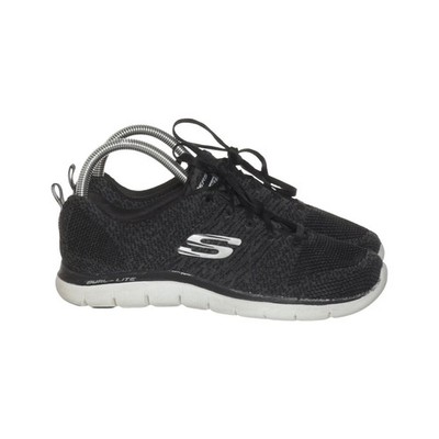 Skechers, Trainingsschuhe, Größe: 38, Skech-Knit, Schwarz/Grau, Damen #pfS