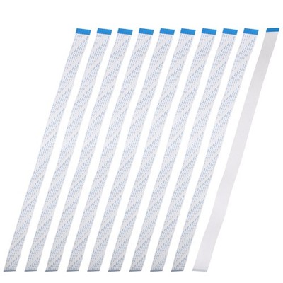 10 Pcs Flat Flexible Cable Ribbon Wire 50 Pin 0.5mm 500mm (B Type)