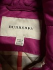 Burberry Girls Pink Quilted Button Jacket Long Sleeve Casual Size 2Y — photo 3