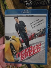 Need for Speed (Blu-ray, 2014) Works Aaron Paul Dominic Cooper Scott Mescudi